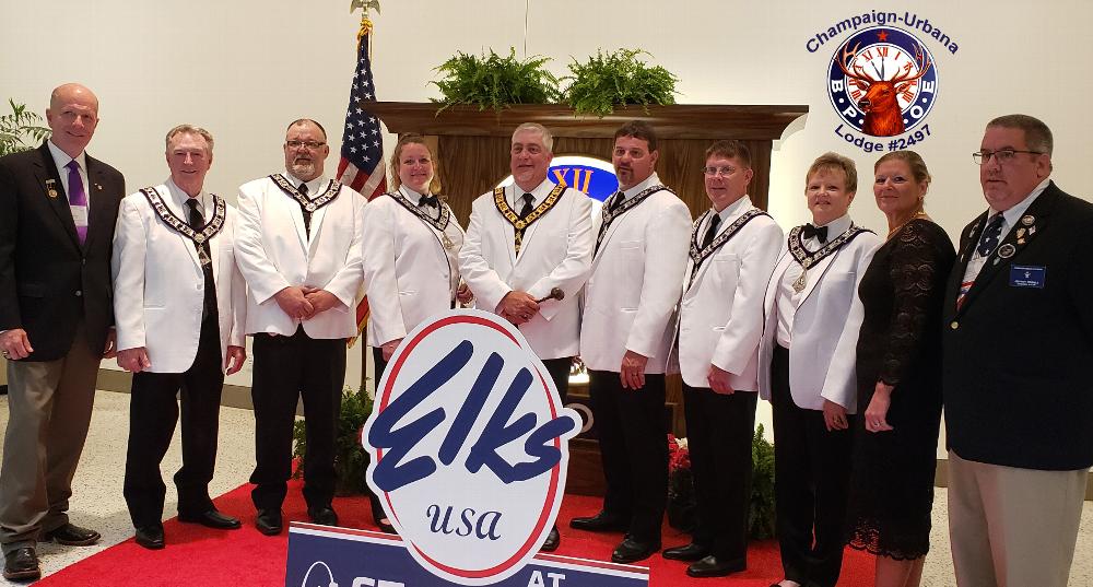 Ritual Team and support crew, competing at the Grand Lodge in St. Louis, 2019.